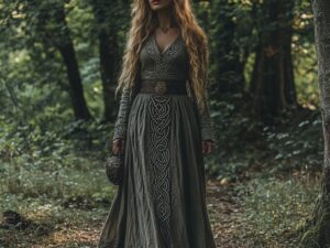 Womens American-style Fashion Casual Dress With Digital Print