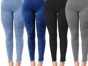 Creased Women'S High-Waisted Butt-Lifting Women'S Jeans