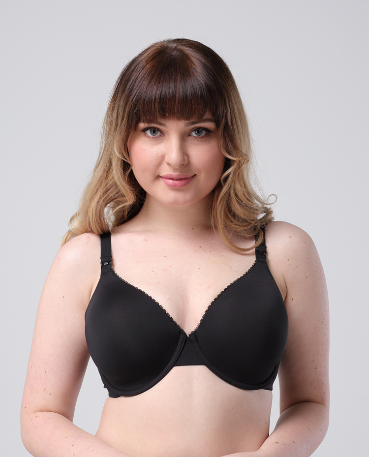 Front Buckle Plus Size Nursing Bra - Image 2