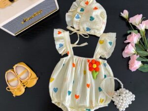 Summer New Baby Jumpsuit Sling Romper