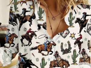 New Womens Long-sleeve Striped Shirt