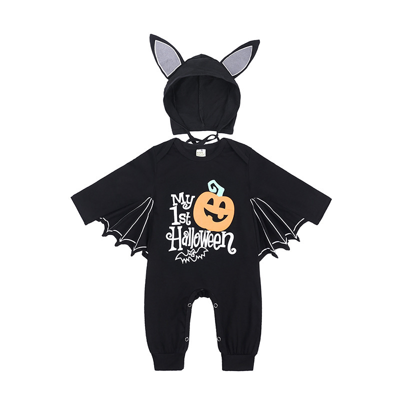 Halloween Bat One-piece Baby Baby Rompers Suit - Image 9