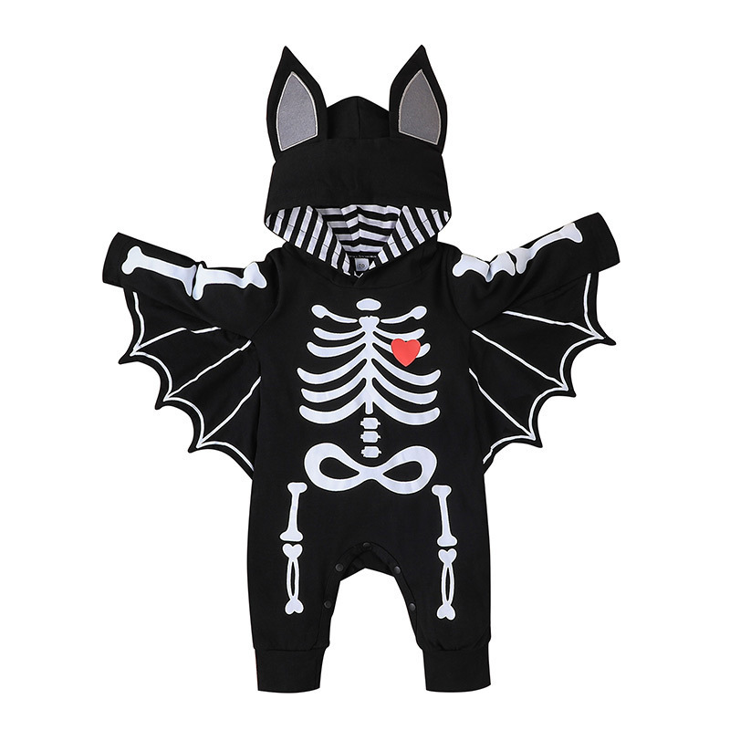 Halloween Bat One-piece Baby Baby Rompers Suit - Image 5