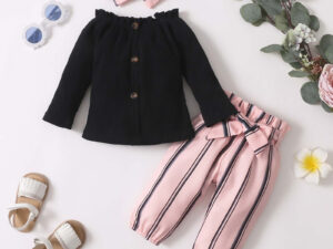 3M-24M Newborn Baby Clothes Set Toddler Girl Outfits