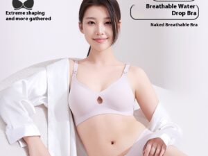 Pregnant Women's Wireless Push-up Nursing Bra
