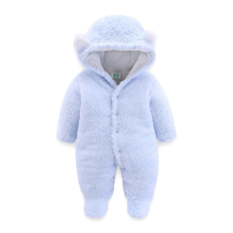 Winter Baby Jumpsuit Newborn Warm Thick Baby Romper - Image 4
